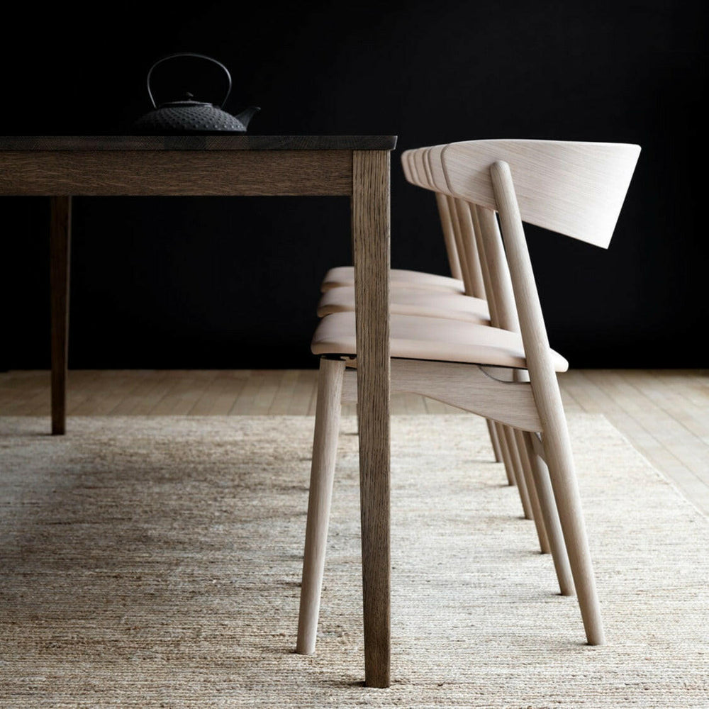 Sibast No.7 | Dining Chair | Upholstered Seat | Various Finishes + Colours.