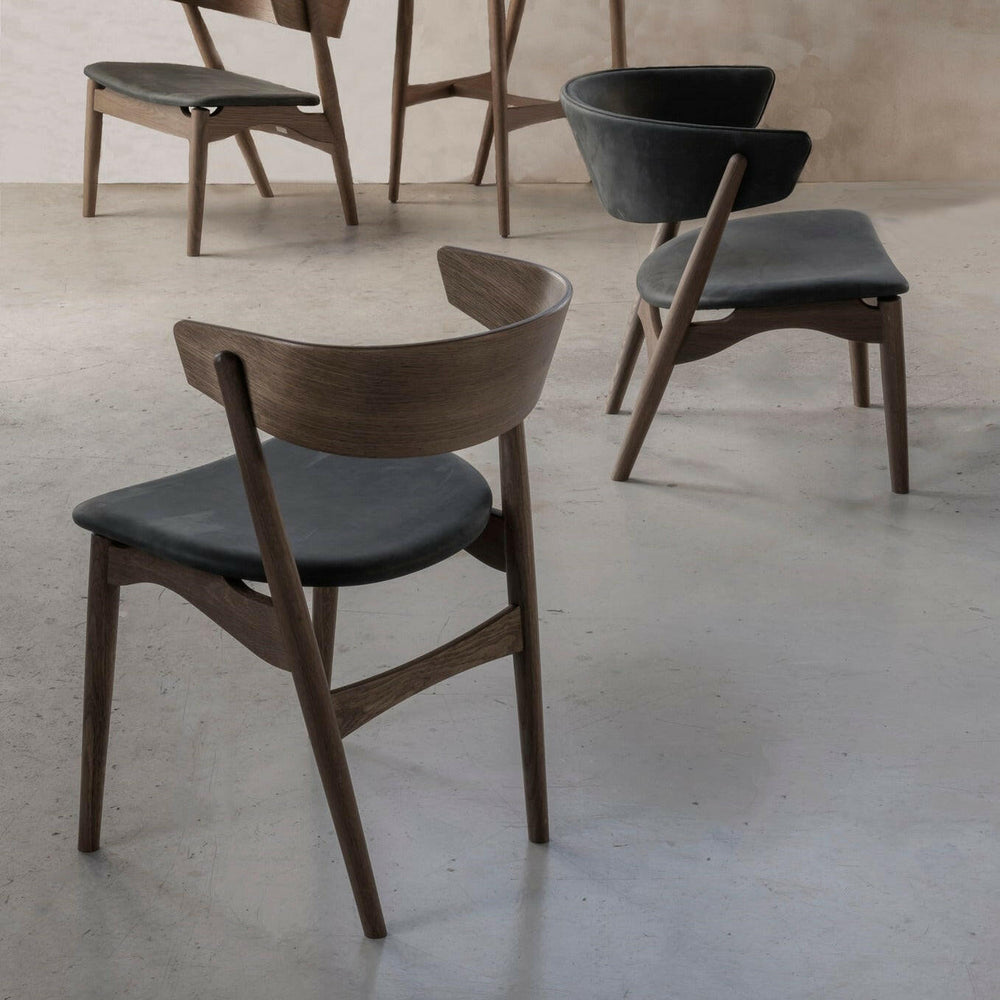 Sibast No.7 | Dining Chair | Upholstered Seat | Various Finishes + Colours.