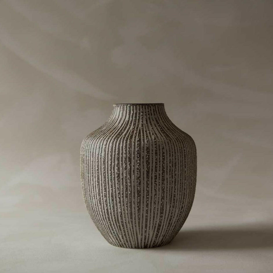 Kyoto Vase | Stone Stripe.