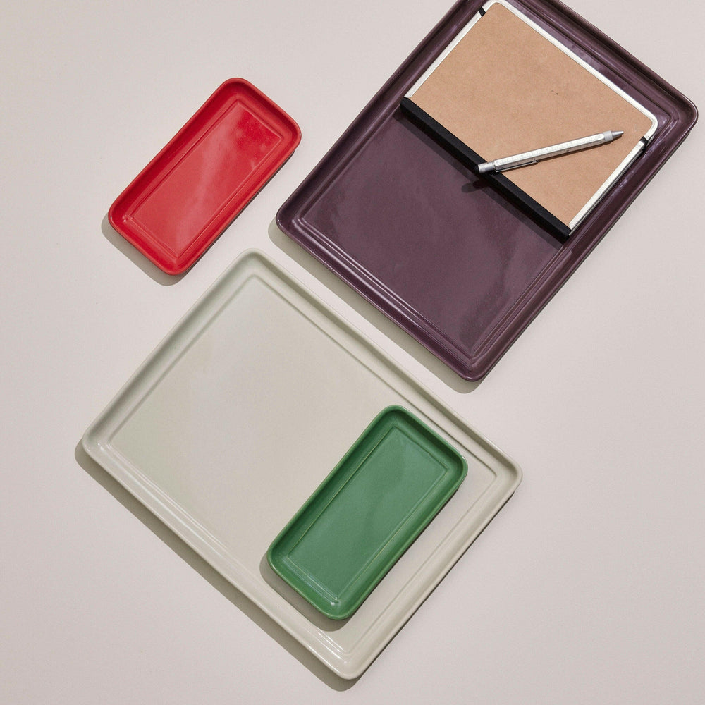 Amare | Rectangular Tray Set | Various Colours.