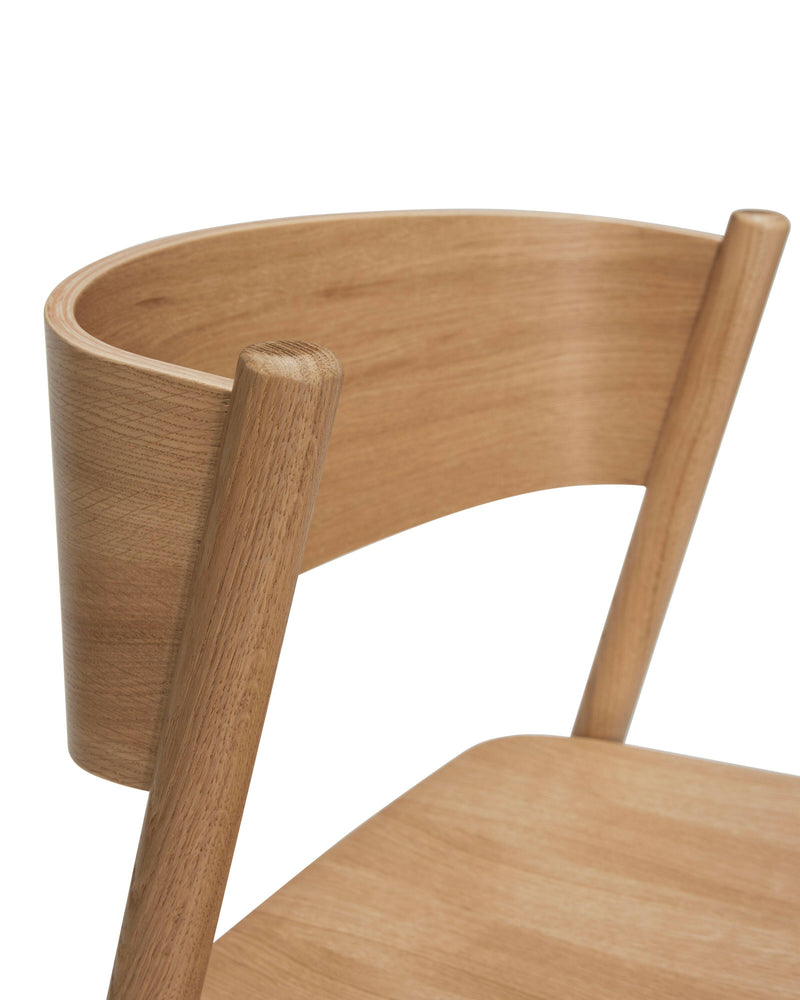 Oblique Dining Chair | FSC® Certified Wood | Various Wood Finishes.