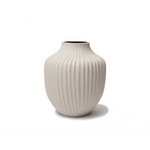 Kyoto Vase | Sand White Light Deep Line.