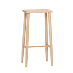 Folk Bar Stool | FSC® Certified Wood | Natural