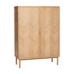 Herringbone Wardrobe | Medium | FSC® Certified Oak