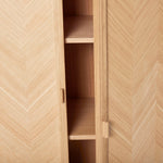 Herringbone Wardrobe | Medium | FSC® Certified Oak.