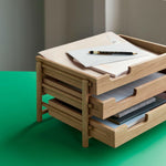 Note Letter Tray | FSC® Certified Wood | Natural.