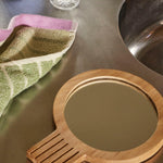 Comb Hand Mirror | FSC® Certified Oak.