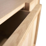 Herringbone Console Table | Drawers | FSC® Certified Oak.