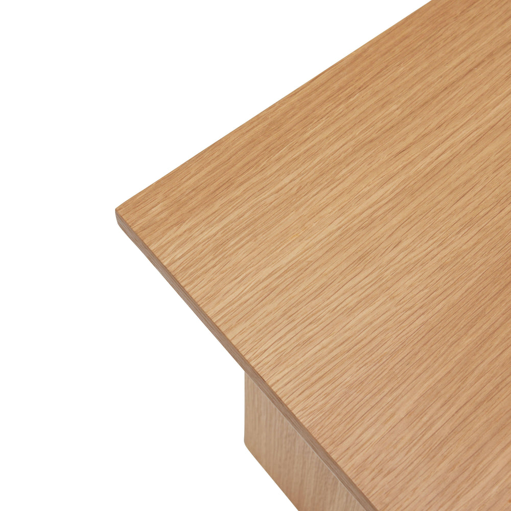 Straight Side Table | FSC® Certified Oak.