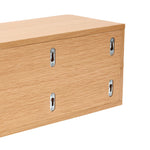 Open Wall Shelf / Bedside Table | FSC® Certified Oak.