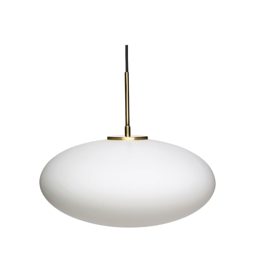 Muse Pendant Ellipse | Ø40cm | White