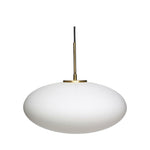 Muse Pendant Ellipse | Ø40cm | White.