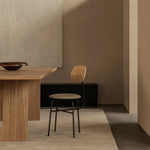 Afteroom Dining Chair Plus | Seat Upholstered |  Various Fabrics + Finishes.