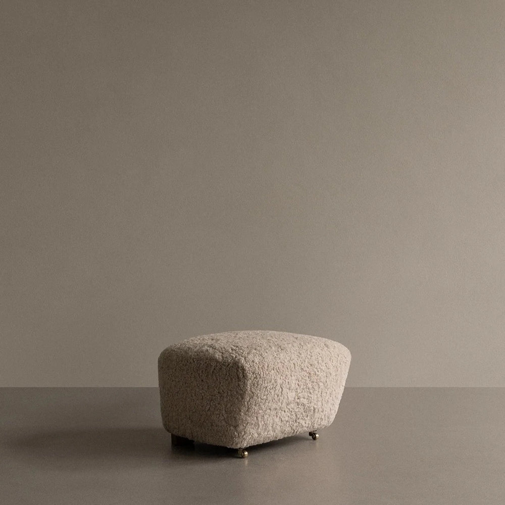 The Tired Man Ottoman | Sheepskin | Various Colours.