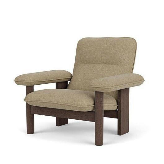 Brasilia Lounge Chair | Textiles | Various Colours + Wood Finishes.