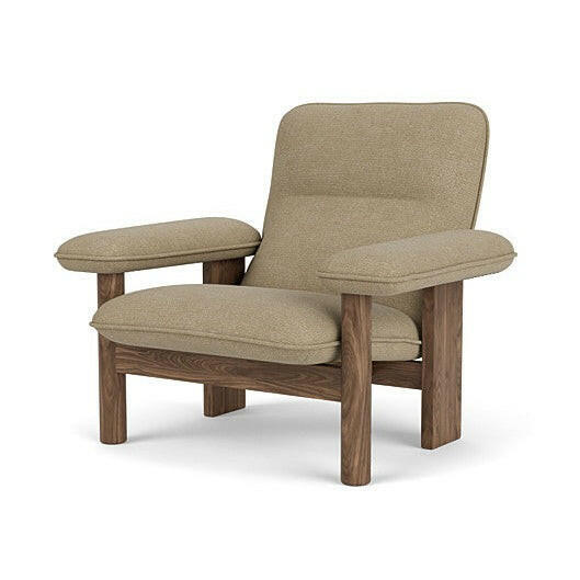 Brasilia Lounge Chair | Textiles | Various Colours + Wood Finishes.