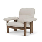 Brasilia Lounge Chair | Textiles | Various Colours + Wood Finishes.