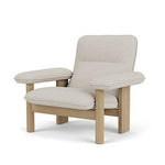 Brasilia Lounge Chair | Textiles | Various Colours + Wood Finishes.