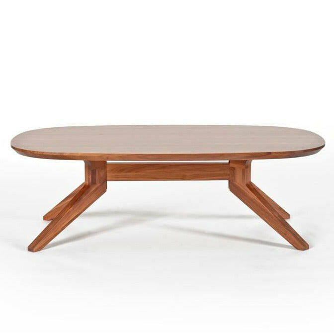 Cross | Oval Coffee Table | Various Finishes.