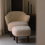 Ingeborg Ottoman |  Sheepskin | Various Colours