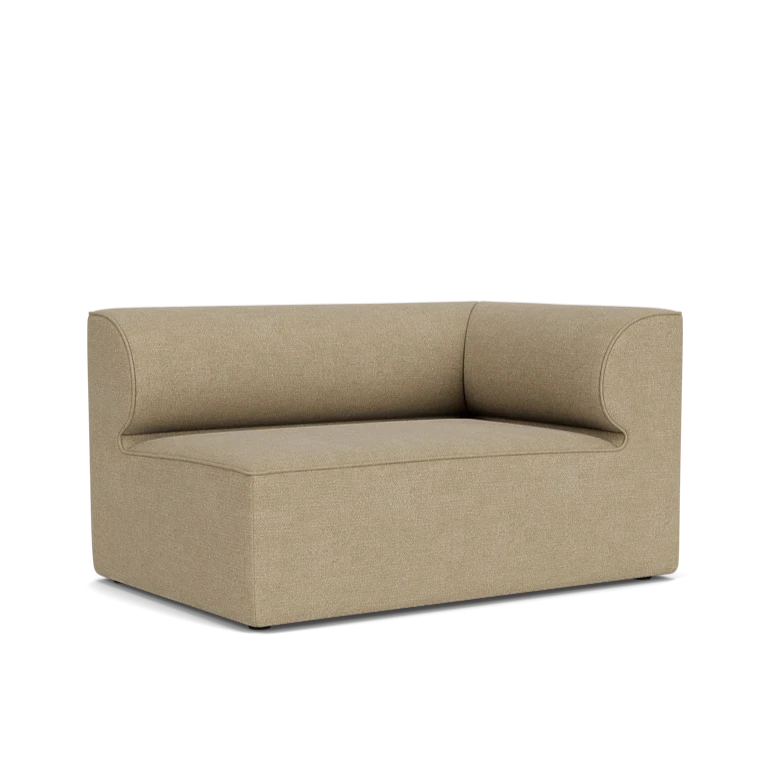 Eave Modular Sofa | Corner 129 | Various Fabrics + Seat Depths