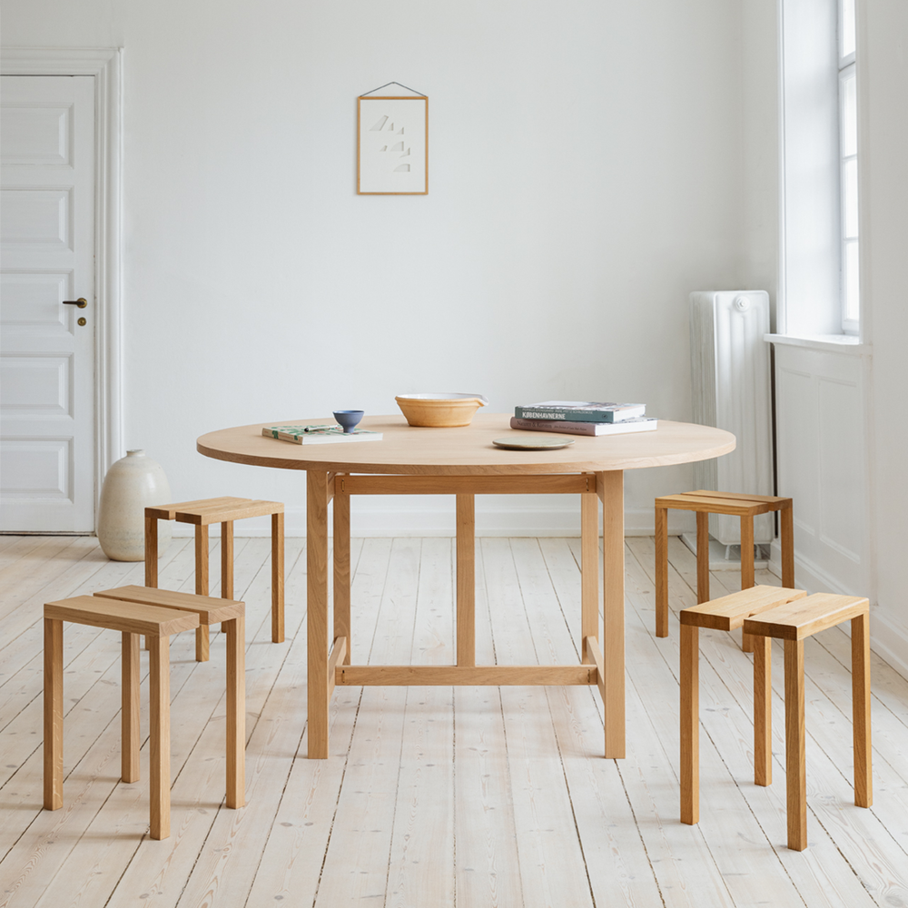 Round Dining Table | FSC® Certified Oak.