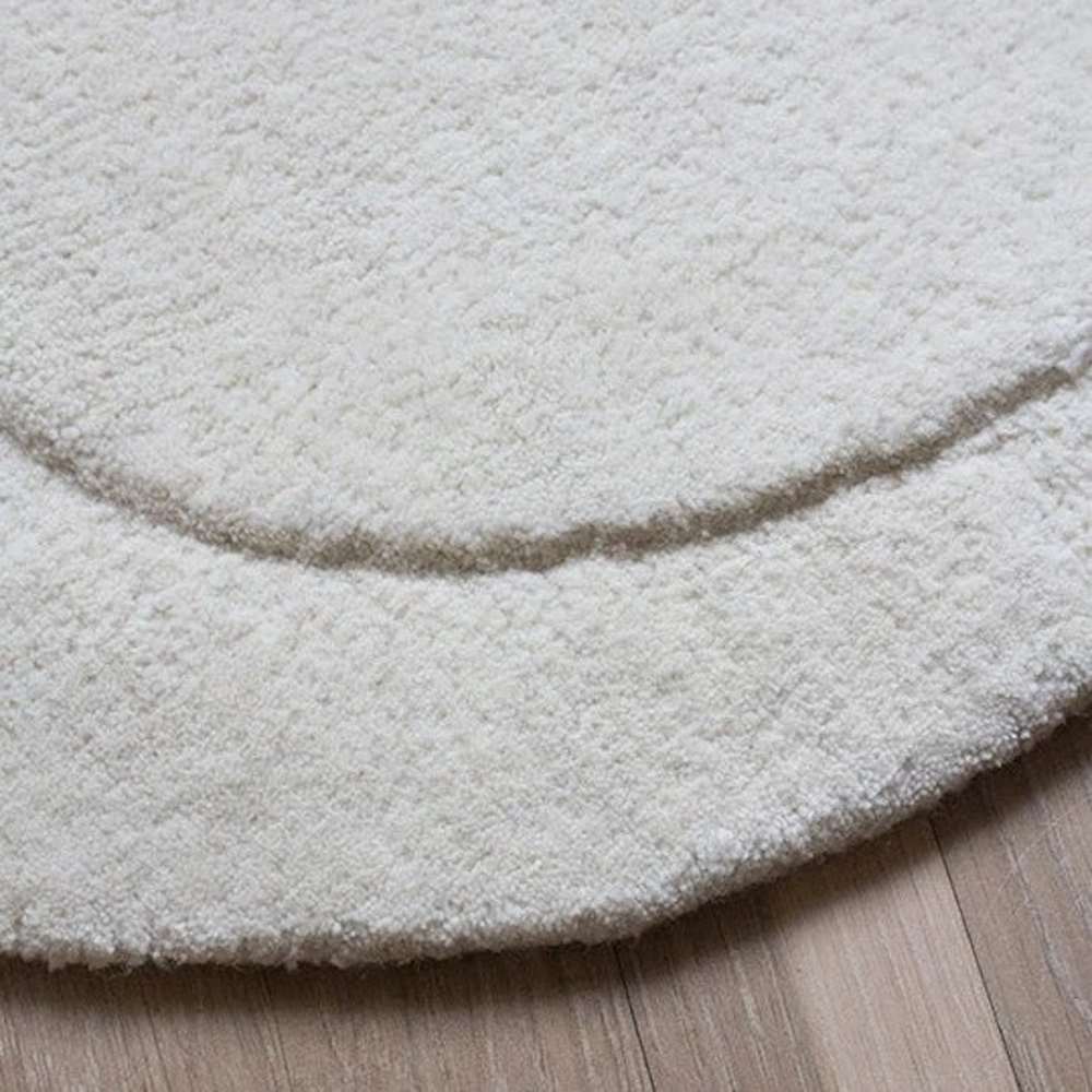 Residue Wool Rug | Bone White | Various Sizes