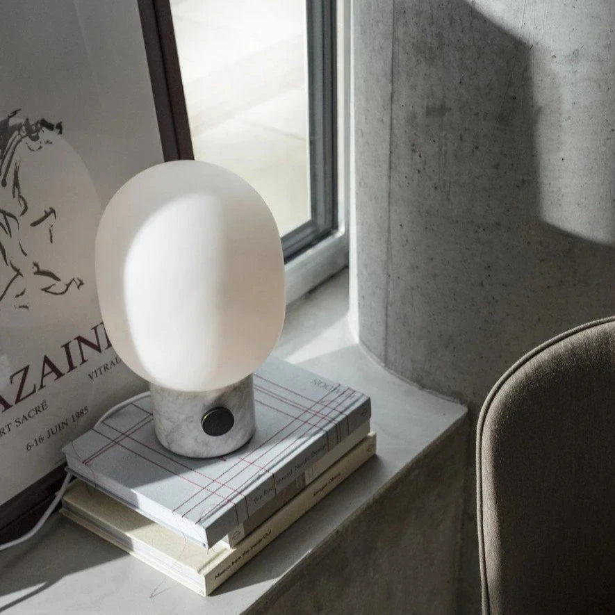 JWDA Table Lamp | Large | Various Marble Finishes.