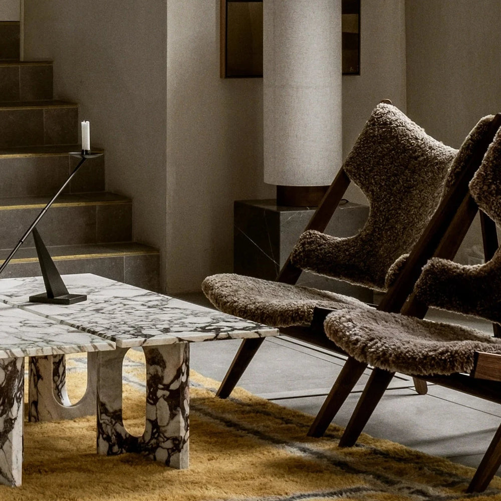 Androgyne Lounge Table | Stone + Marble | Various Colours.