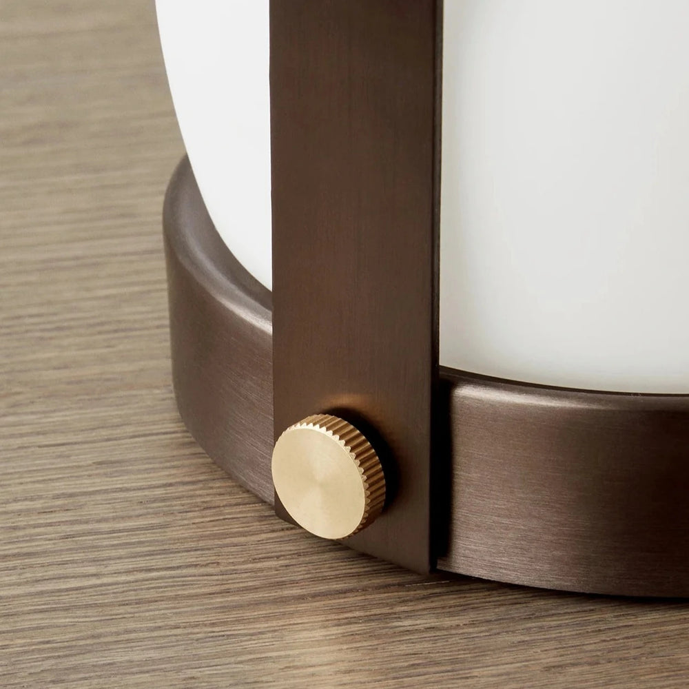 Carrie | Portable Lamp | Various Brass Finishes.