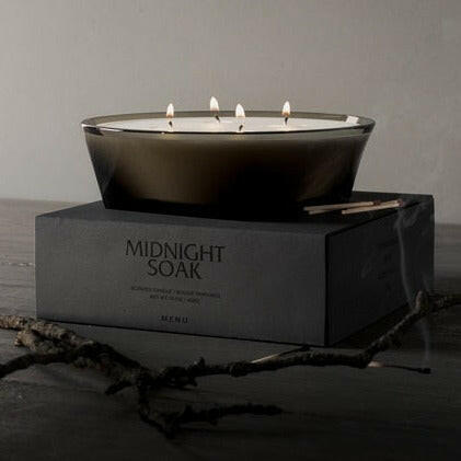 Olfacte Scented Candle | Midnight Soak | Various Sizes.