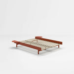 Expandable Bed | W90-180cm | Terracotta.