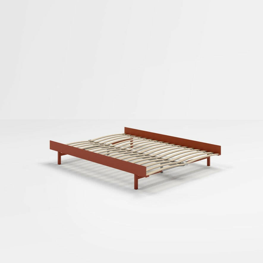 Expandable Bed | W90-180cm | Terracotta.