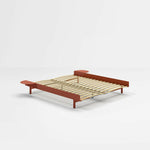 Expandable Bed | W90-180cm | Terracotta.