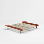 Expandable Bed | W90-180cm | Terracotta.