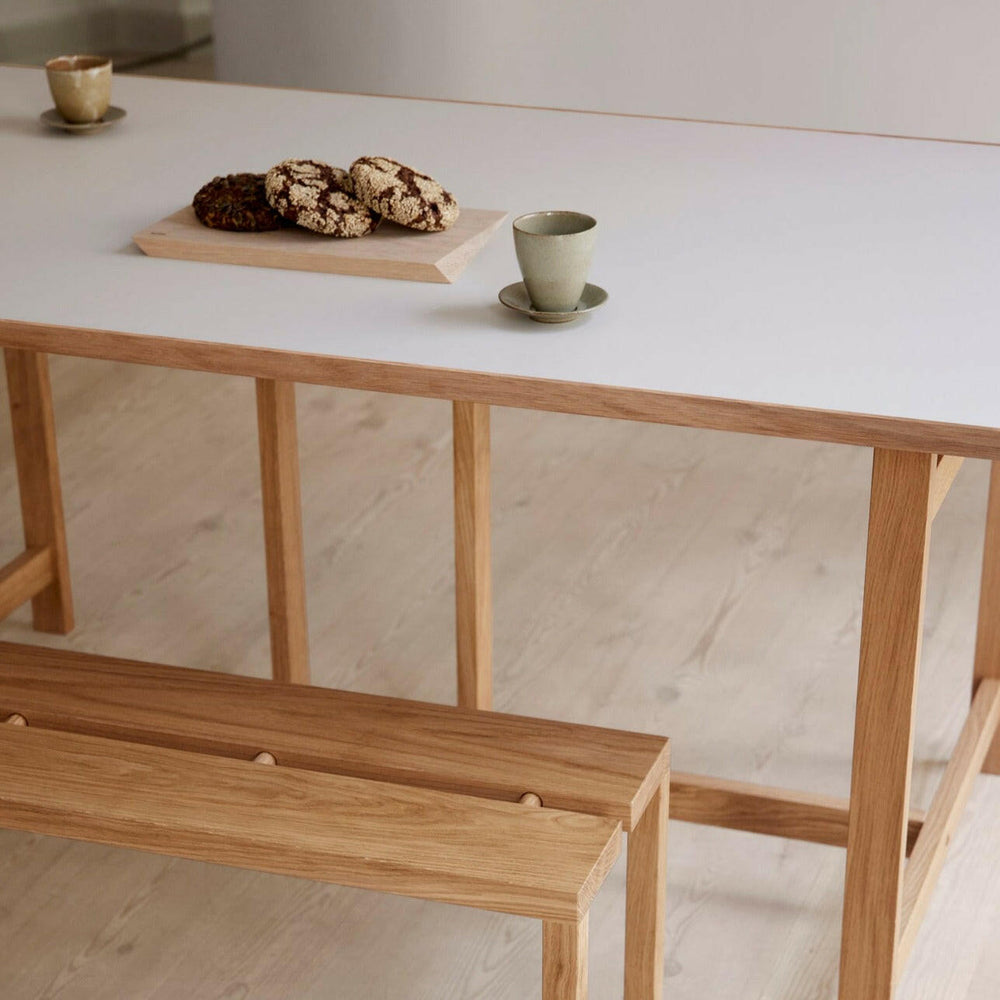 Rectangular Dining Table | FSC® Certified Oak | Various Colours + Sizes.