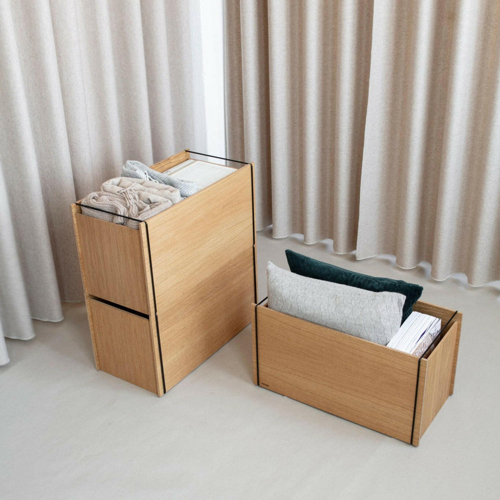 Storage Box | FSC® Certified Oak | Various Colours.