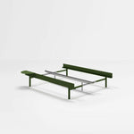 Expandable Bed | W90-180cm | Pine Green.