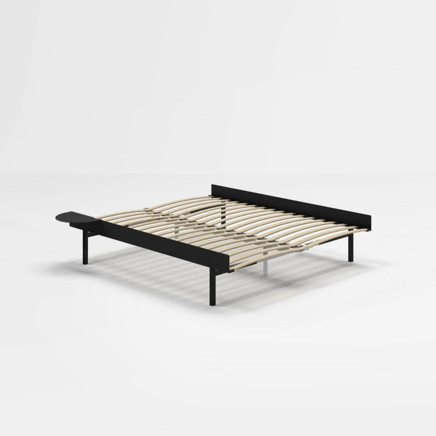 Expandable Bed | W90-180cm | Black.