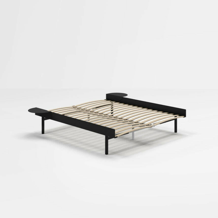 Expandable Bed | W90-180cm | Black.