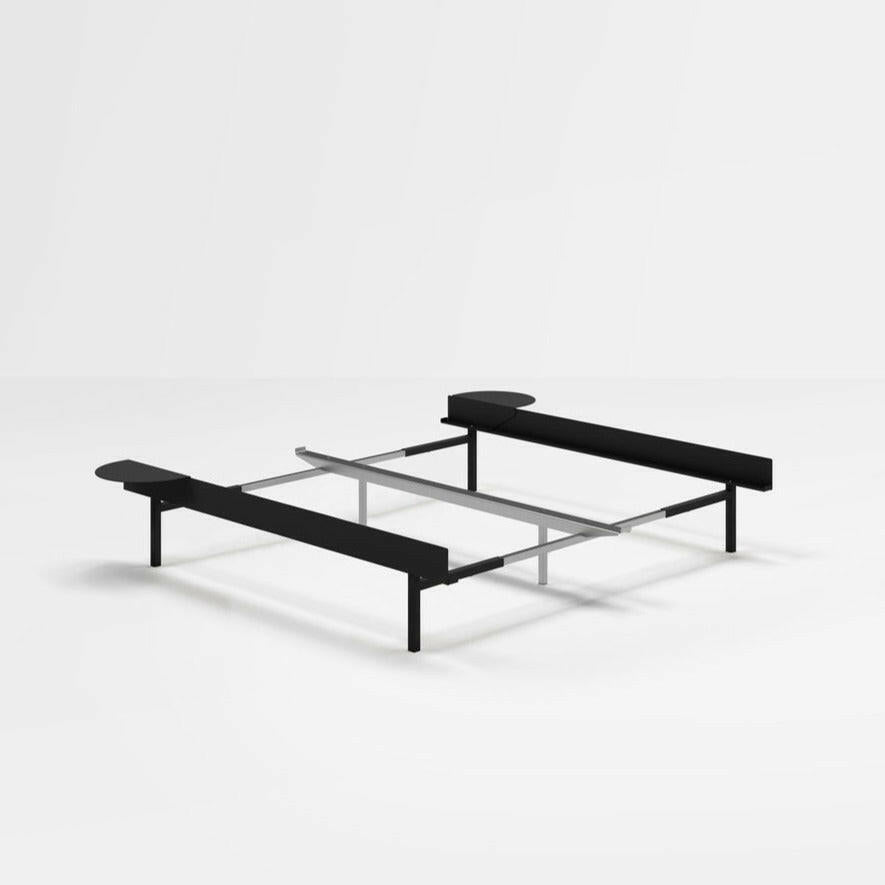 Expandable Bed | W90-180cm | Black.