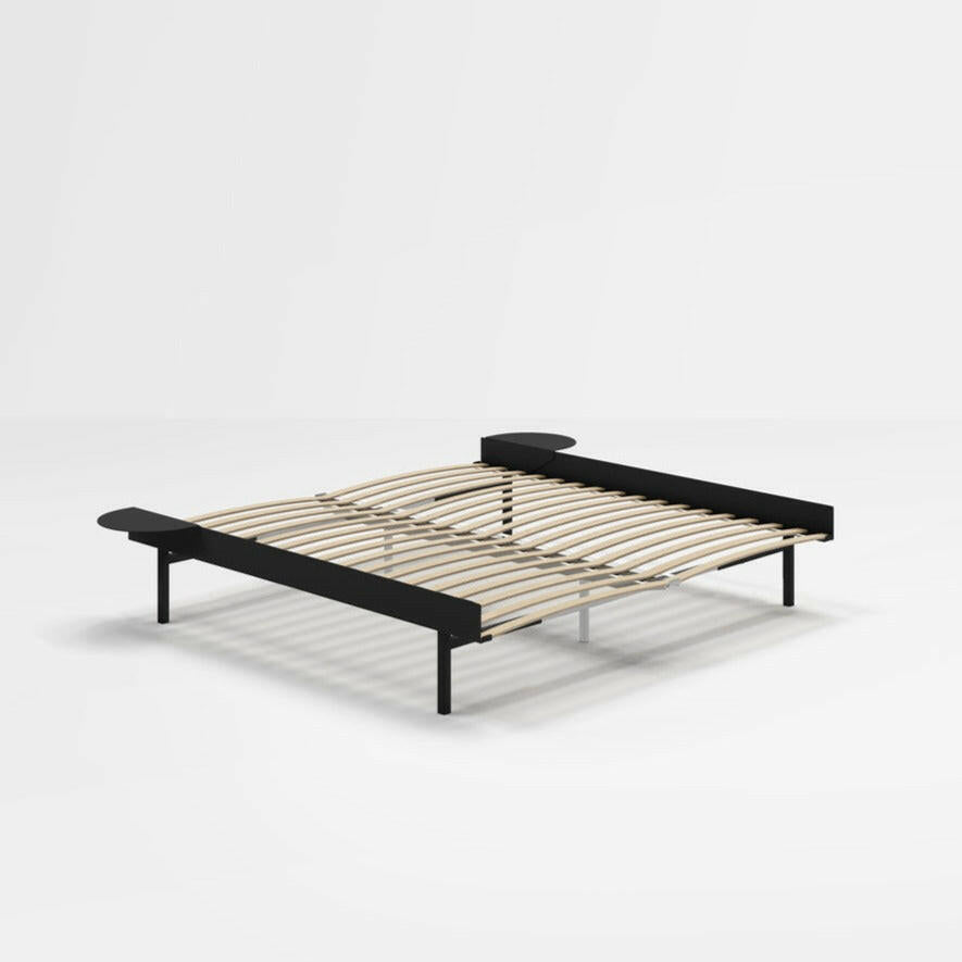 Expandable Bed | W90-180cm | Black.