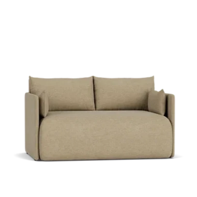 Offset 2-Seater Sofa Bed | Various Colours + Fabrics