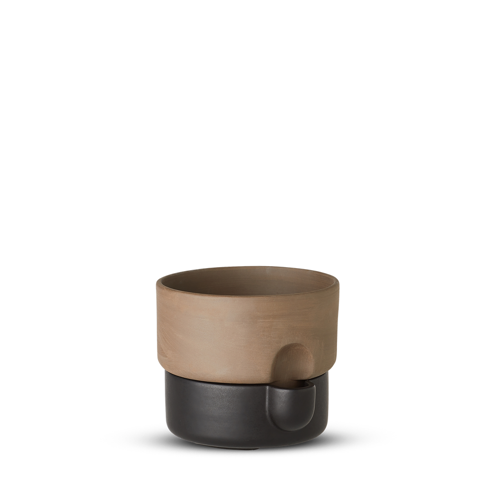 Oasis Flowerpot | Black/Dark Brown | Various Sizes