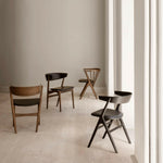 Sibast No.9 | Dining Chair | Upholstered Seat | Various Finishes + Colours.