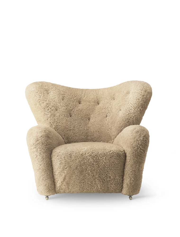 The Tired Man Lounge Chair | Sheepskin | Various Colours.