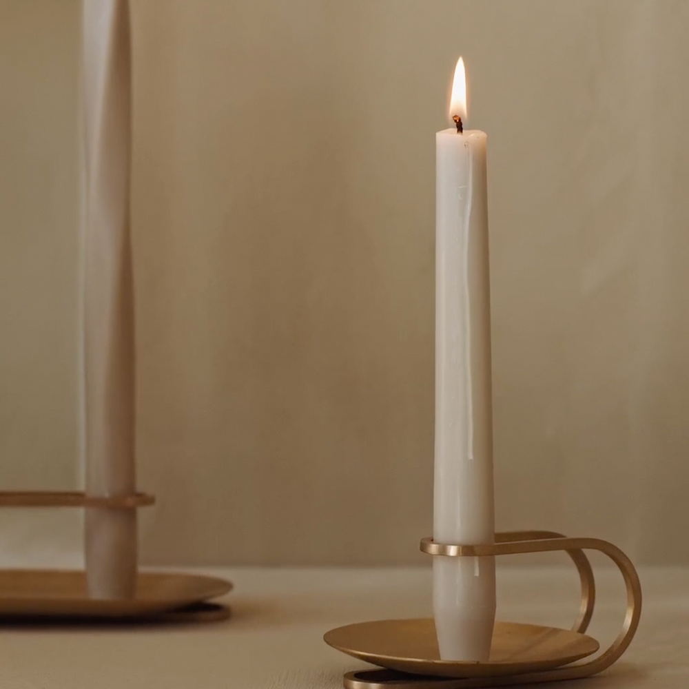 Clip Candle Holder | Table | Various Colours and Sizes.