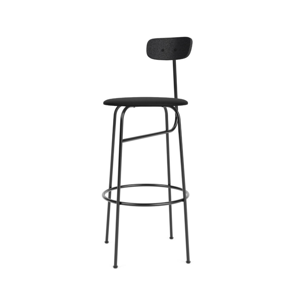 Afteroom Bar Chair | Seat Upholstered |  Various Fabrics + Finishes + Heights.