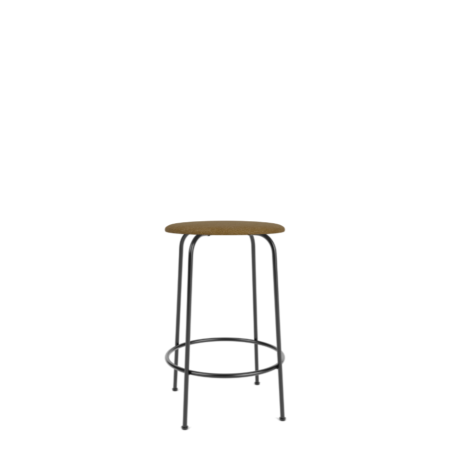 Afteroom Counter Stool | Seat Upholstered |  Various Fabrics.