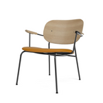 Co Lounge Chair | Seat Upholstered |  Various Fabrics.